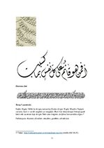 Summaries, Notes 'Arābu kaligrāfija', 11.
