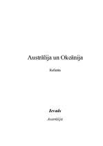 Research Papers 'Austrālija un Okeānija', 1.