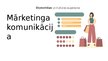 Presentations 'Mārketinga komunikācija. Dažādu lietotāju profilu patēriņa grozs', 1.