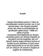 Research Papers 'Gaujas Nacionālais parks', 2.