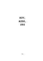 Research Papers 'HIV, AIDS, STS', 1.