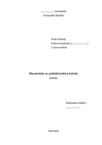 Research Papers 'Demokrātija un politiskā kultūra Latvijā', 1.