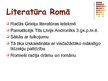 Presentations 'Literatūra Senajā Grieķijā un Romā', 13.