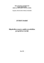 Research Papers 'Rūpniecības nozares analīze un attīstības perspektīvas Latvijā', 1.