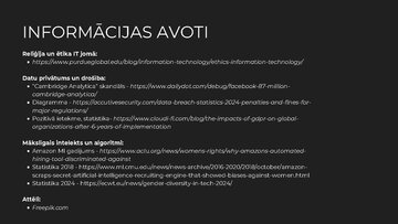 Presentations 'Reliģija un ētika IT jomā', 13.