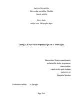 Research Papers 'Latvijas Centrālais depozitārijs un tā funkcijas', 1.