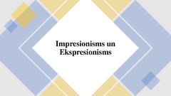 Presentations 'Impresionisms un ekspresionisms', 1.