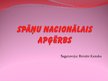 Presentations 'Spāņu nacionālais apģērbs', 1.