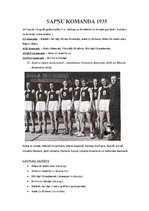 Summaries, Notes 'Sapņu komanda 1935', 1.
