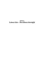 Research Papers 'Laissez-faire - liberālisms ideoloģijā', 1.