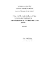 Research Papers 'Mediju brīvības aizsardzība Latvijas nacionālajos tiesību aktos. Gadījuma analīz', 1.