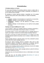 Summaries, Notes 'Noziedzīgs nodarījums un tā sastāvs', 1.