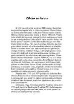 Summaries, Notes 'Zibens un krusa', 1.