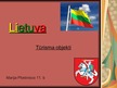 Presentations 'Lietuvas tūrisma objekti', 1.