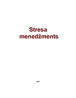 Summaries, Notes 'Stresa menedžments', 1.