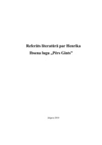 Research Papers 'H.Ibsens "Pērs Gints"', 1.