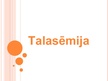 Presentations 'Talasēmija', 1.