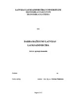 Research Papers 'Darba ražīgums Latvijas lauksaimniecībā', 1.