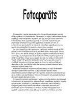 Research Papers 'Fotoaparāts', 1.