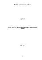 Research Papers 'Projekts Latvijas Sabiedrības izglītošana par degvielas patēriņa samazināšanas i', 1.