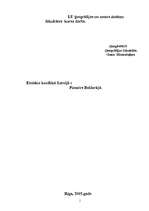 Research Papers 'Etniskie konflikti Latvijā - piemērs Bolderājā', 1.