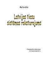 Research Papers 'Latvijas tiesu sistēma', 1.