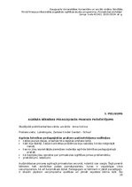 Practice Reports 'Atskaite par agrīnu bernības', 28.