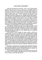 Essays 'Aisti Tacita "Ģermānija"', 1.