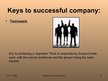 Presentations 'Secret of Success for the Company', 9.