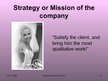 Presentations 'Secret of Success for the Company', 14.