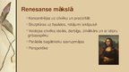 Presentations 'Renesanse mākslā un literatūrā, un Monteņa esejas', 11.