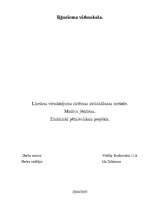 Research Papers 'Linēra vienādojuma sistēmas atrisināšanas metode.Matricas jēdziens', 1.