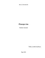 Essays 'Reja Bredberija grāmata "Pieneņu vīns"', 1.