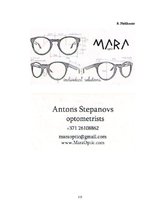 Term Papers 'SIA "Mara optic" reklāmas analīze un pilnveidošana', 113.
