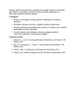 Essays 'Fermenti – struktūra, darbība un nozīme vielmaiņas procesos', 4.