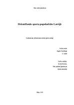 Research Papers 'Orientēšanās sporta popularitāte Latvijā un pasaulē', 1.