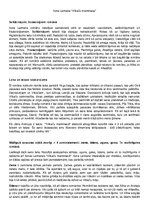 Summaries, Notes 'Ilona Leimane "Vilkaču mantiniece"', 1.
