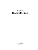 Summaries, Notes 'Hektors Berliozs', 1.