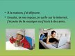 Presentations 'Ma routine journalière', 4.