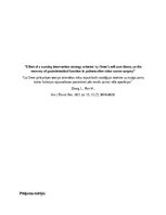 Summaries, Notes 'Referāts par Orem pašaprūpes teoriju, balstoties uz zinātnisku pētījumu', 1.