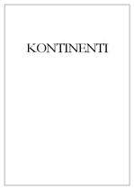 Summaries, Notes 'Kontinenti', 1.