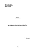 Research Papers 'Microsoft PowerPoint funkcijas un pielietojums', 1.