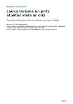 Business Plans 'Lauku tūrisma un pirts atpūtas vieta ar dīķi', 11.