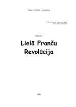 Summaries, Notes 'Lielā franču revolūcija', 1.