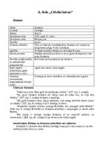 Summaries, Notes 'A.Bela romāna "Cilvēki laivās" Jonatana raksturojums', 1.