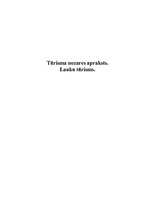 Research Papers 'Lauku tūrisms', 1.