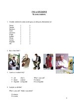Summaries, Notes 'English for Beginners', 4.