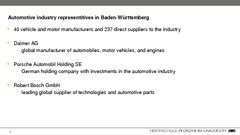Research Papers 'Automotive Industry in Germany and Baden-Württemberg Region', 32.