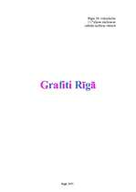 Research Papers 'Grafiti Rīgā ', 1.