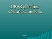 Presentations 'DBVS attīstības vēsturisks apskats', 1.